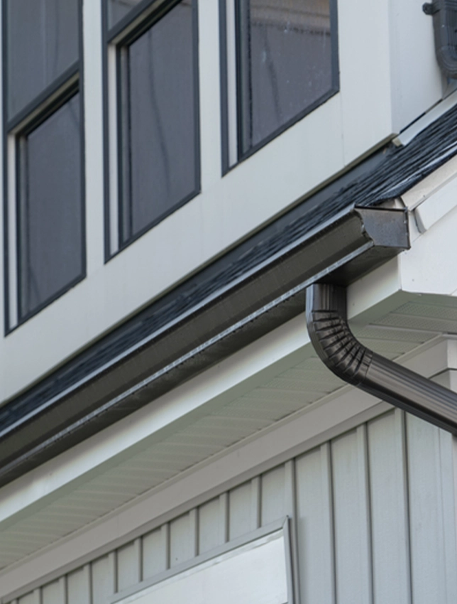gutter installed